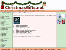 Tablet Screenshot of myspace.christmasgifts.net